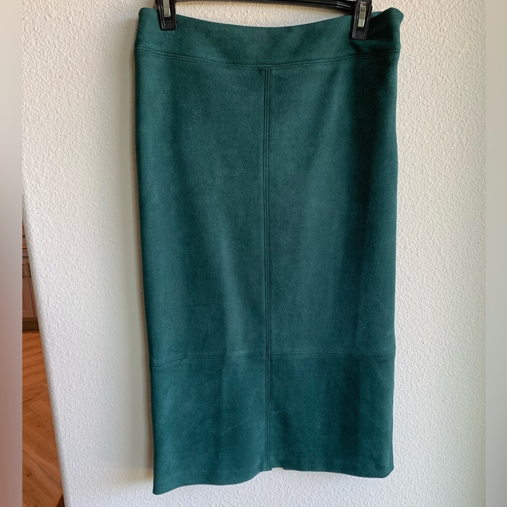 Anthropologie faux suede pencil skirt size 8